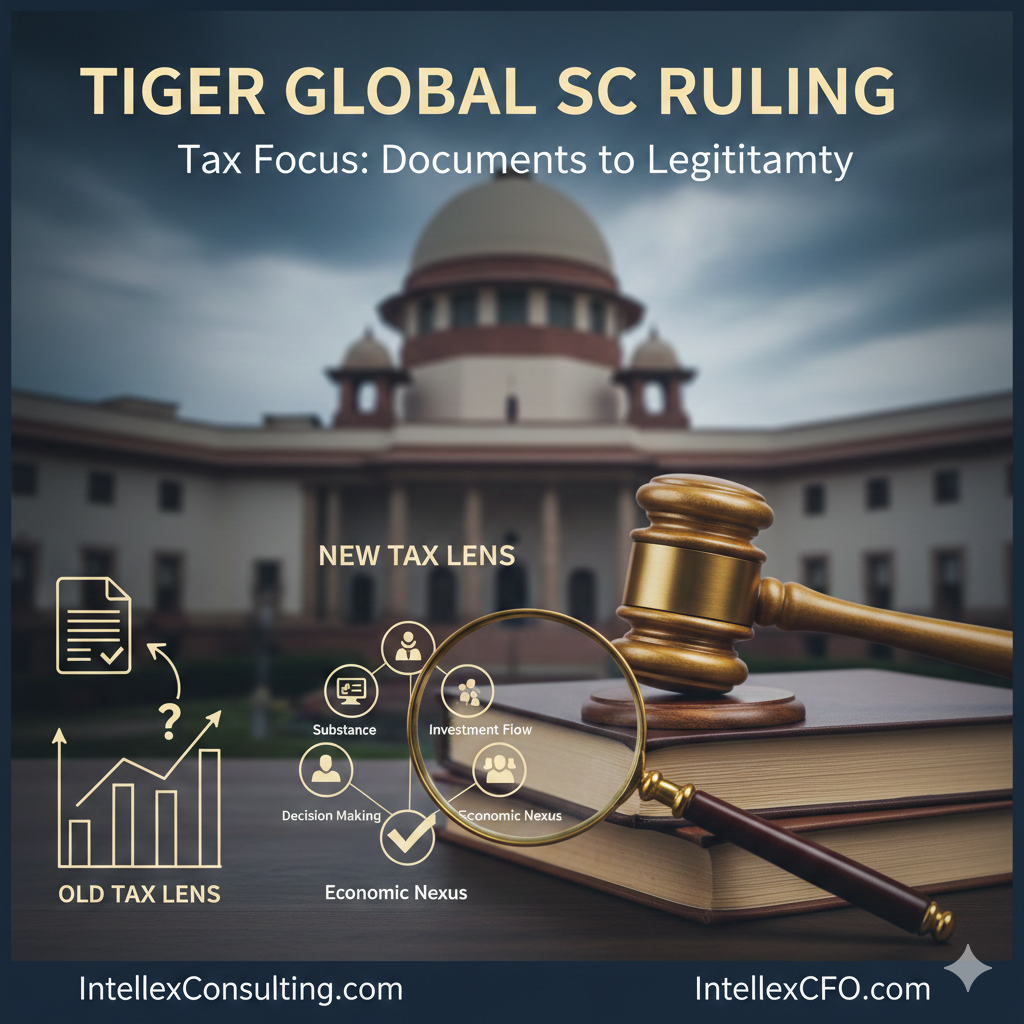 Tiger Global SC Verdict: Why the Focus Has Shifted from Tax Residency Certificates to Investment Legitimacy