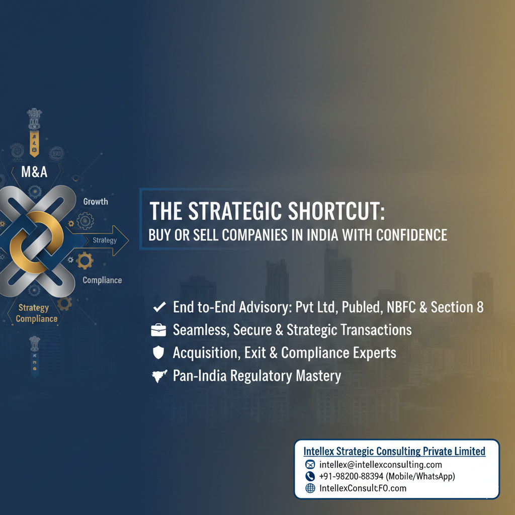 โThe Strategic Shortcut: Why Savvy Investors are Buying (Not Just Building) Companies in India.