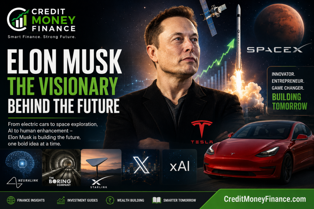 Elon Musk Net Worth, Business Empire & Future Vision: How Tesla, SpaceX, and xAI Built the World’s Most Disruptive Entrepreneur.
