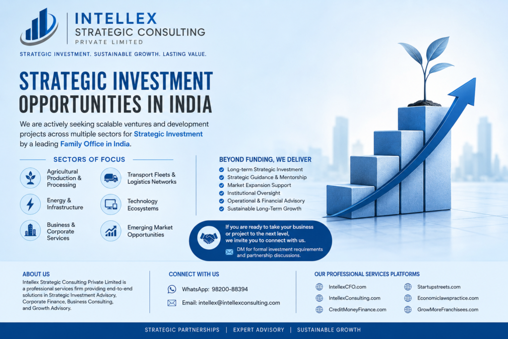 Strategic Investment for High-Growth Companies in India - Family Office Funding