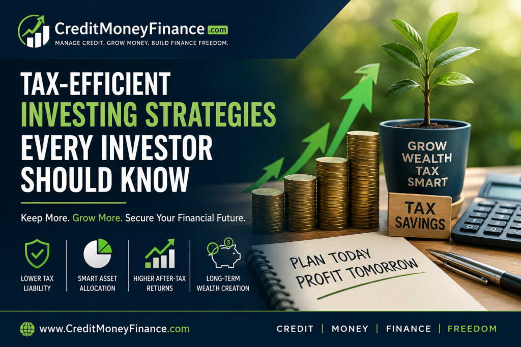 Tax-Efficient Investing Strategies Every Investor Should Know: Maximize Returns While Minimizing Taxes.