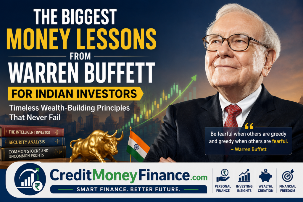 The Biggest Money Lessons from Warren Buffett for Indian Investors: Timeless Wealth-Building Principles That Never Fail.