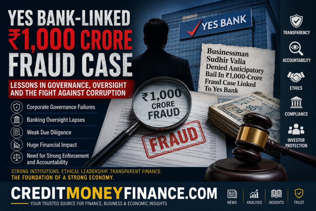Yes Bank Linked - Suraksha Asset Reconstruction Ltd (Suraksha ARC), ₹1,000 Crore Fraud Case: Lessons in Corporate Governance, Banking Oversight, and the Fight Against Financial Corruption in India.